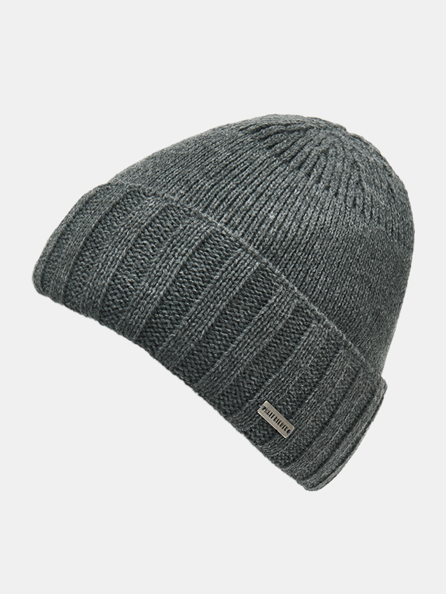 АУГЧ094900 Шапка мужская Ralf Ringer 70%шерсть,30%акрил,сер