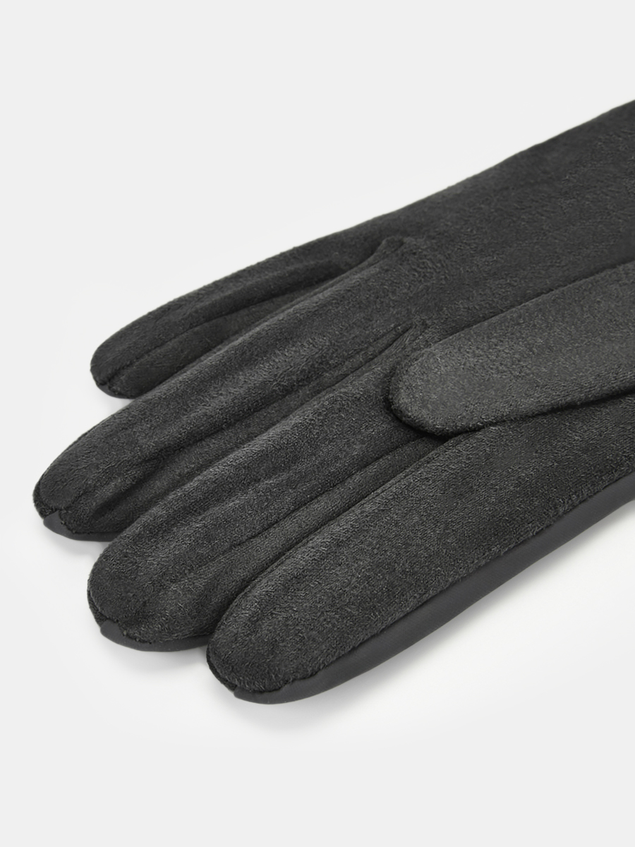 АУГП109100_Н Перчатки женские Ralf Ringer, 100%полиэстер,один размер,сер