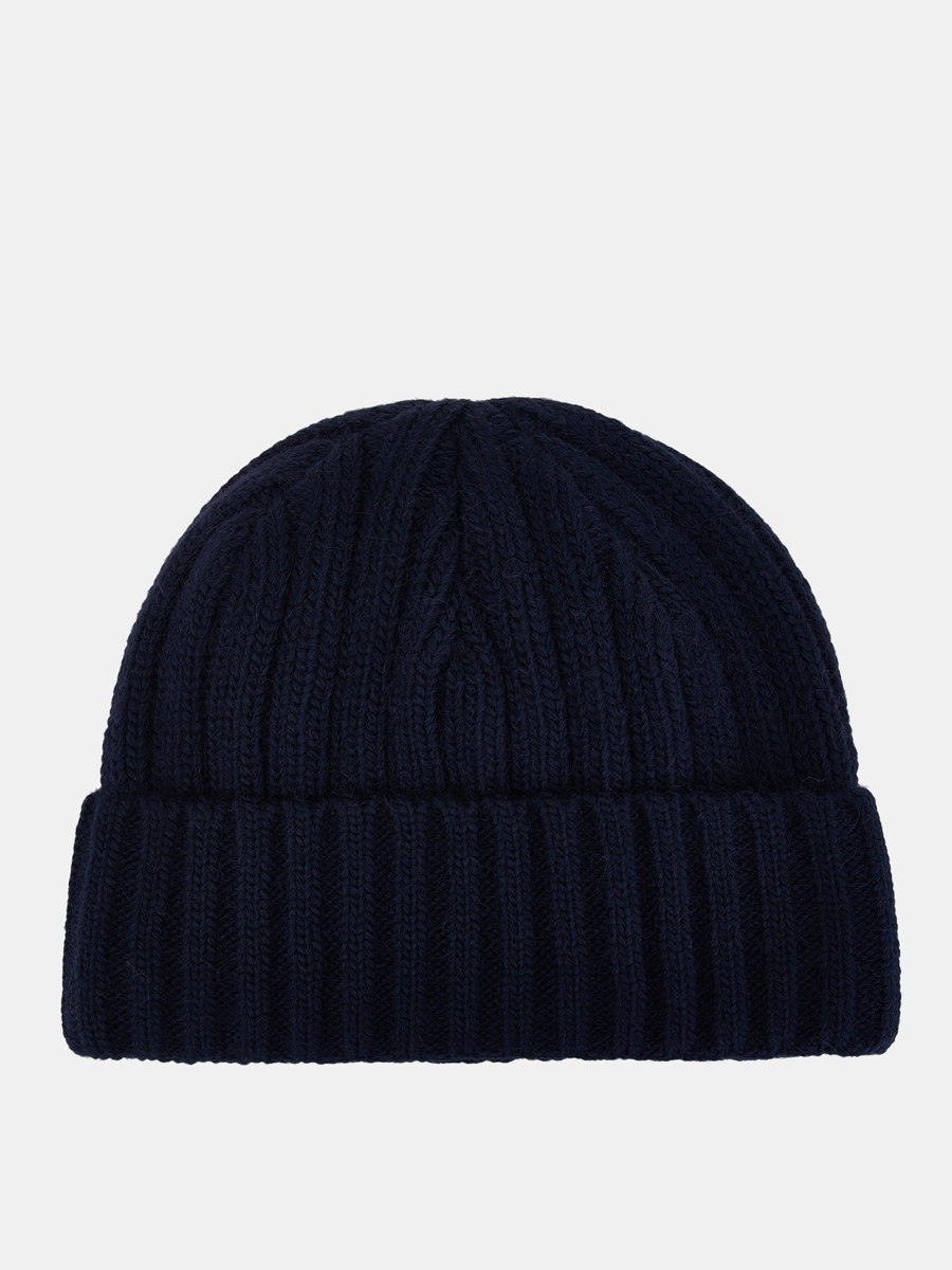 АУГЧ096500 Шапка мужская Ralf Ringer 50% шерсть,50%акрил,синяя