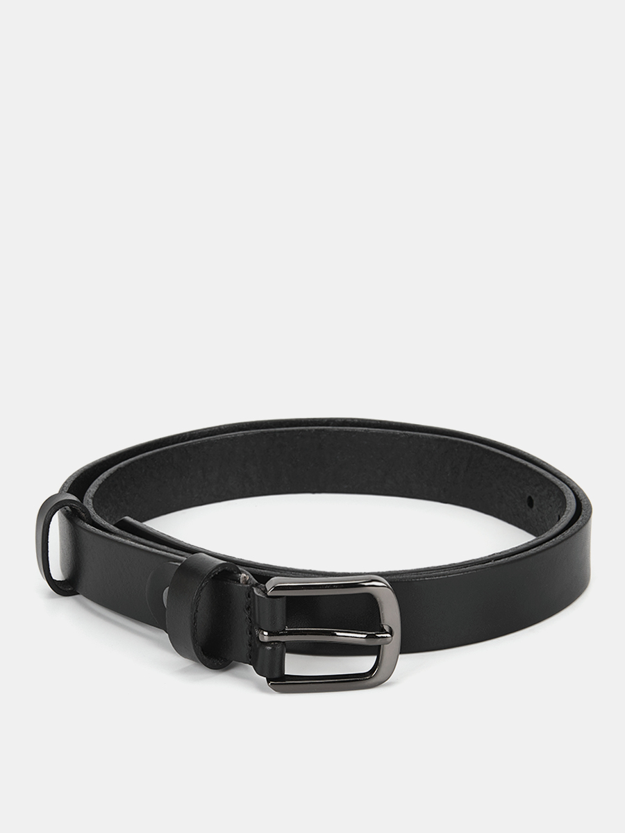 BLL-120-2344-CEP-01-N Ремень женский Ralf Ringer,нат ур.кожа,2,3*113,черный