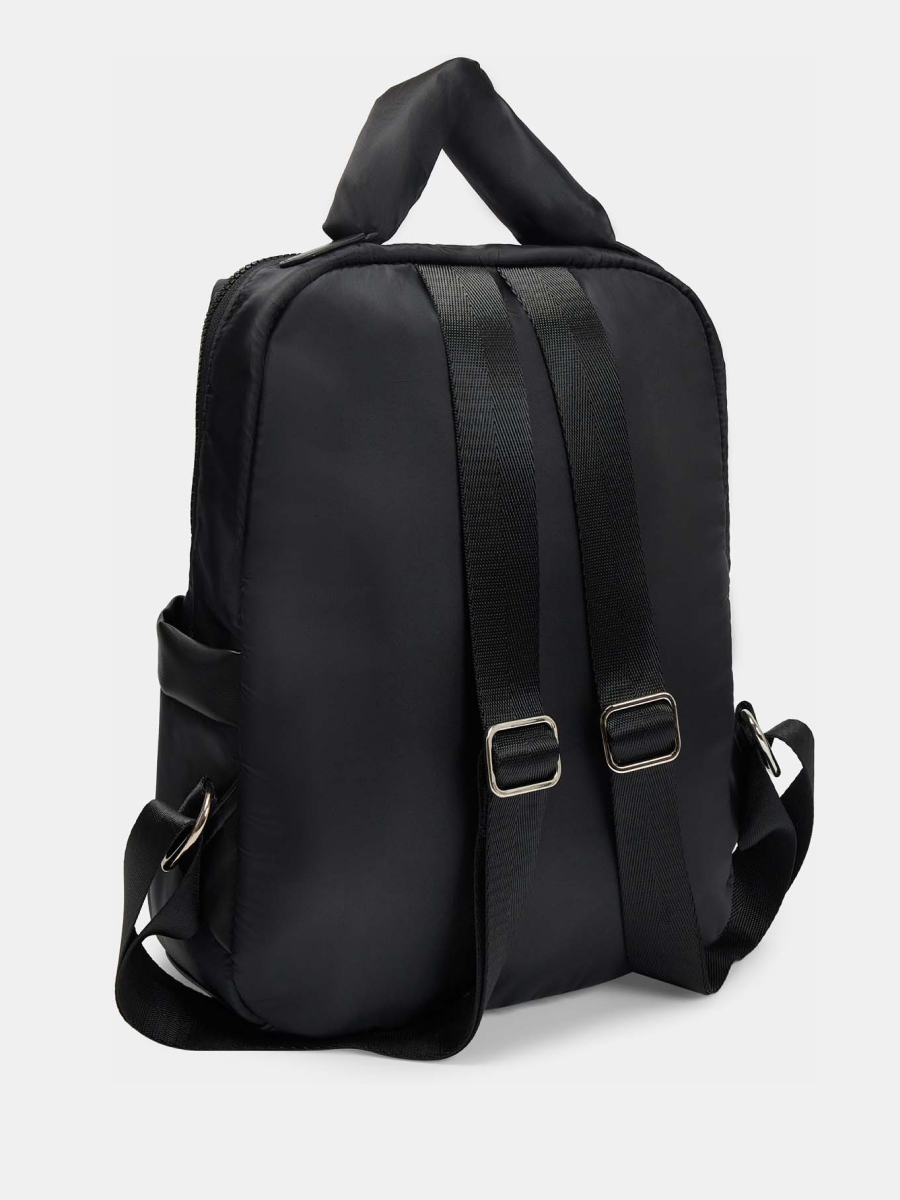 Рюкзак женский текстильный, черный, 26*32*11