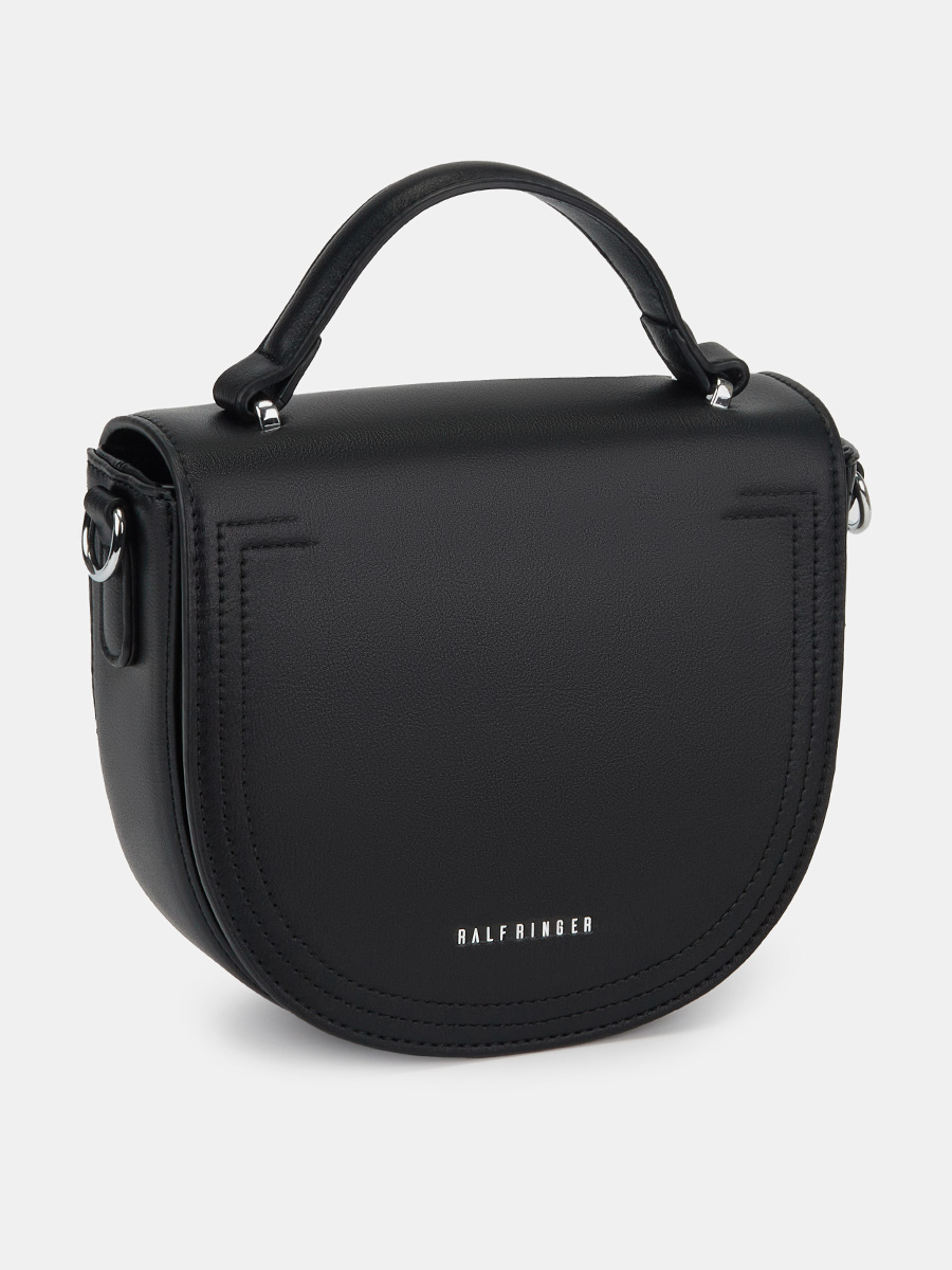 Сумка женская, черная, 22x5x19