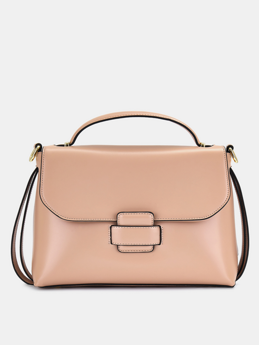 Сумка женская, бежевая, 27*21*12