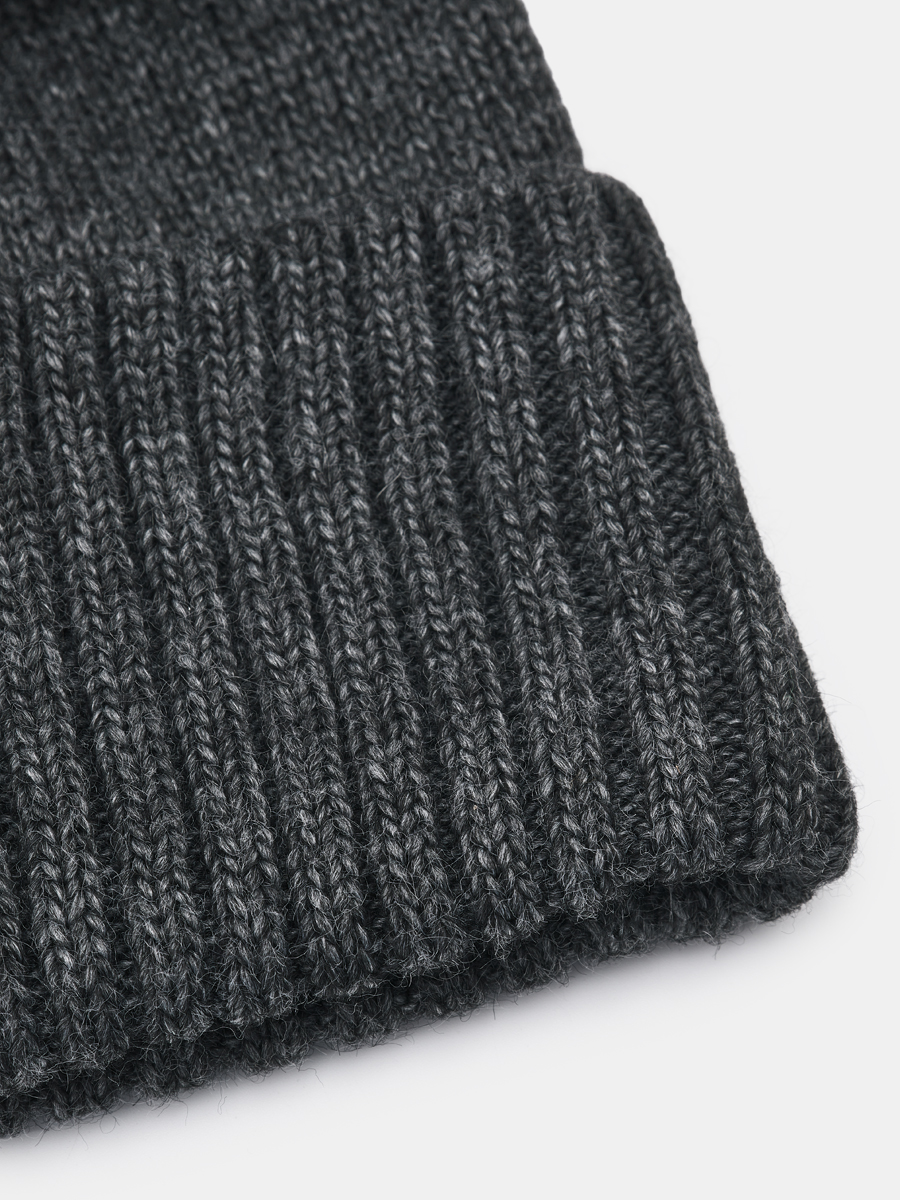 АУГЧ090300_Н Шапка мужская Ralf Ringer 50% шерсть,50%акрил,серая