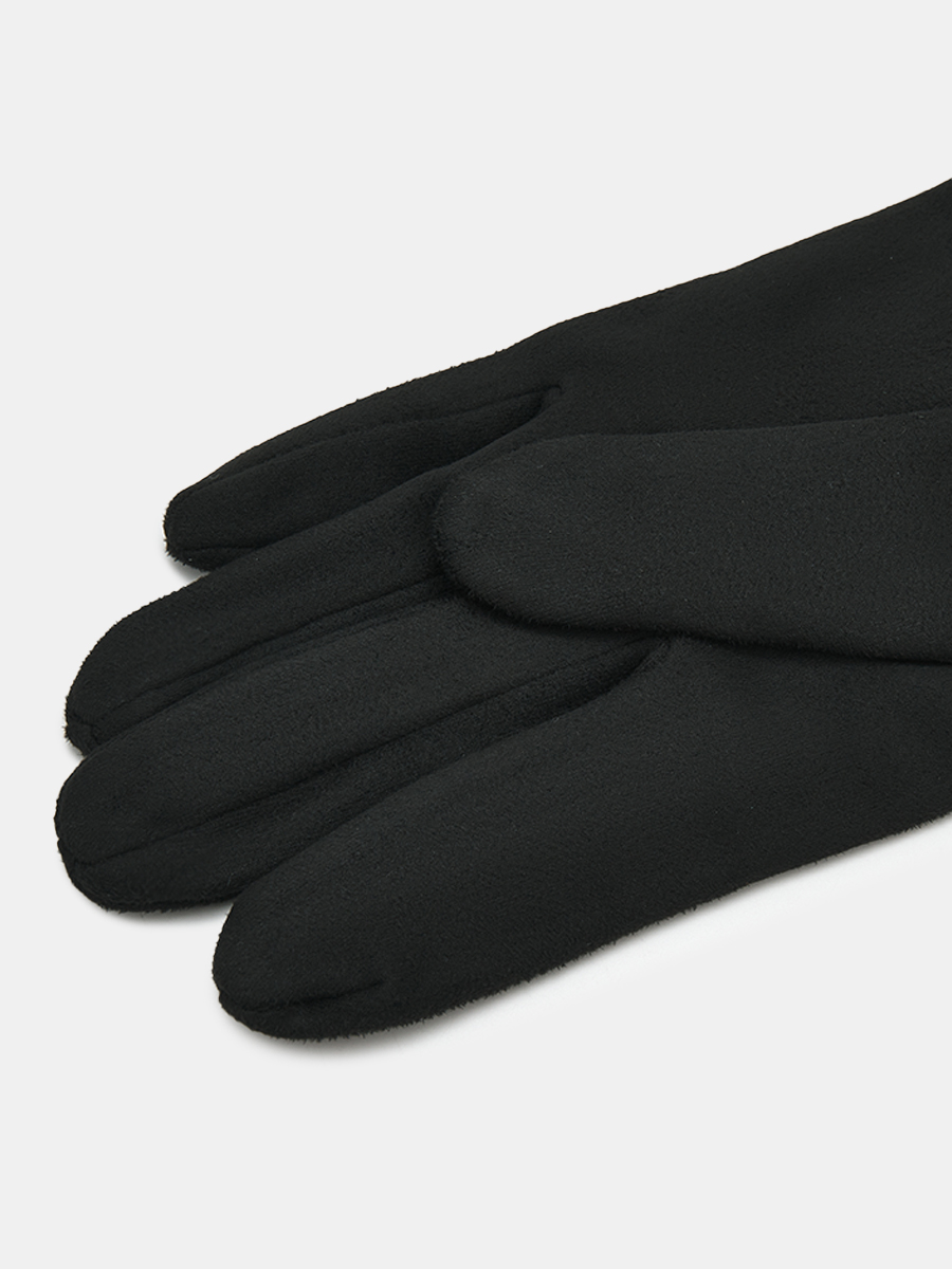 АУГП113900_Н Перчатки мужские Ralf Ringer, 100%полиэстер,один размер,чер