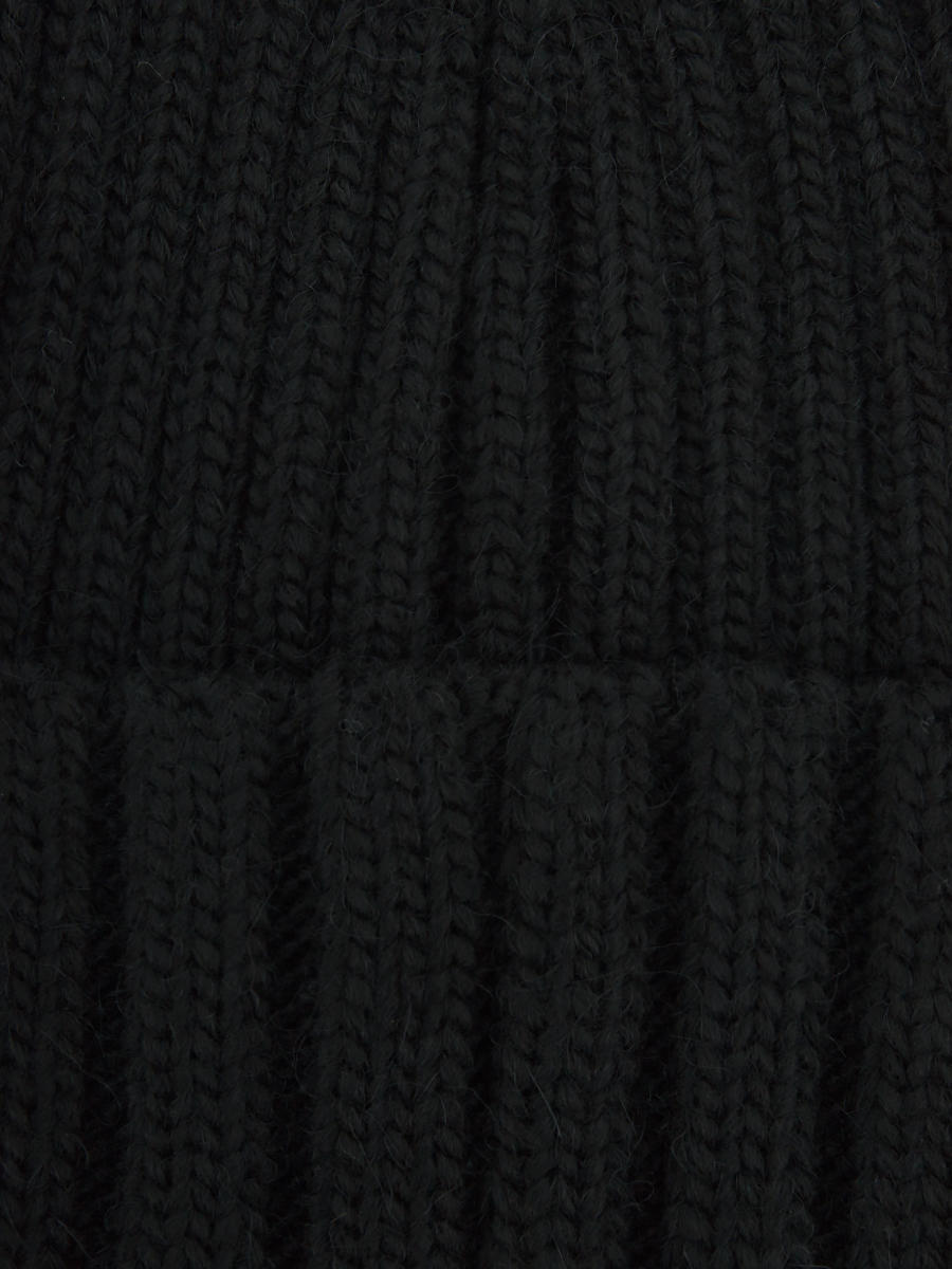 АУГЧ090000_Н Шапка мужская Ralf Ringer 50% шерсть,50%акрил,черная