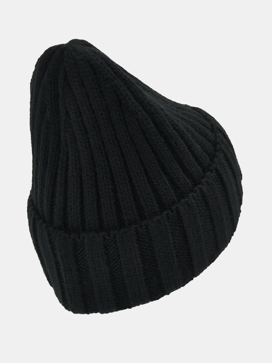 АУГЧ090000_Н Шапка мужская Ralf Ringer 50% шерсть,50%акрил,черная