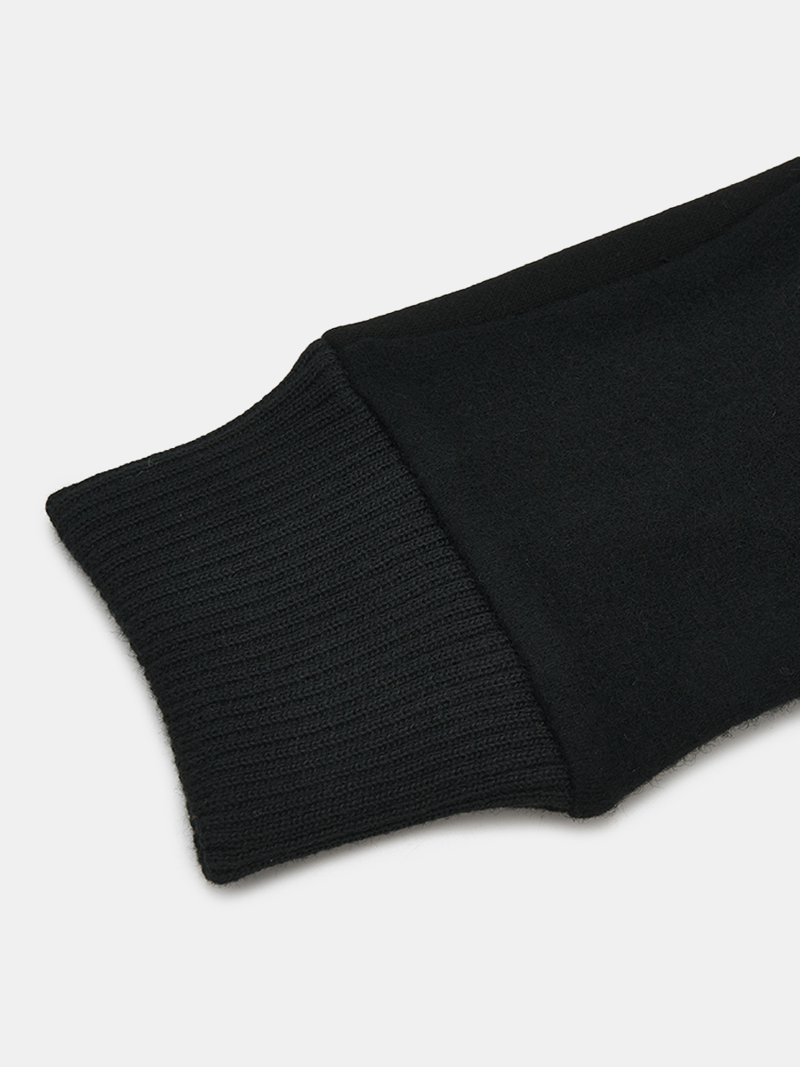 АУГП114700_Н Перчатки муж.Ralf Ringer,90%по эстер,10%эластан,1 размер,чер