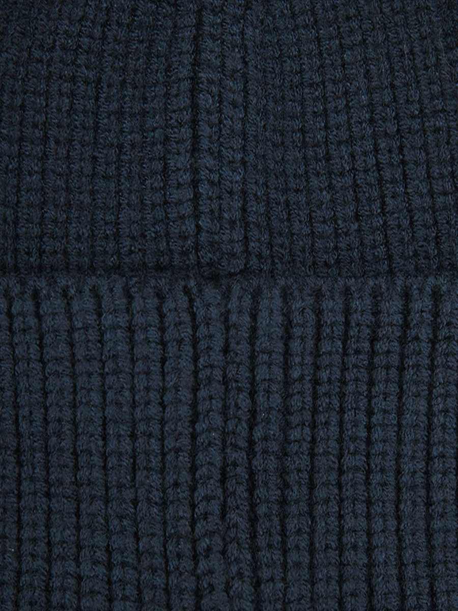 АУГЧ090400_Н Шапка мужская Ralf Ringer50%ви искоз,10%кашемир,40%нейлон,син