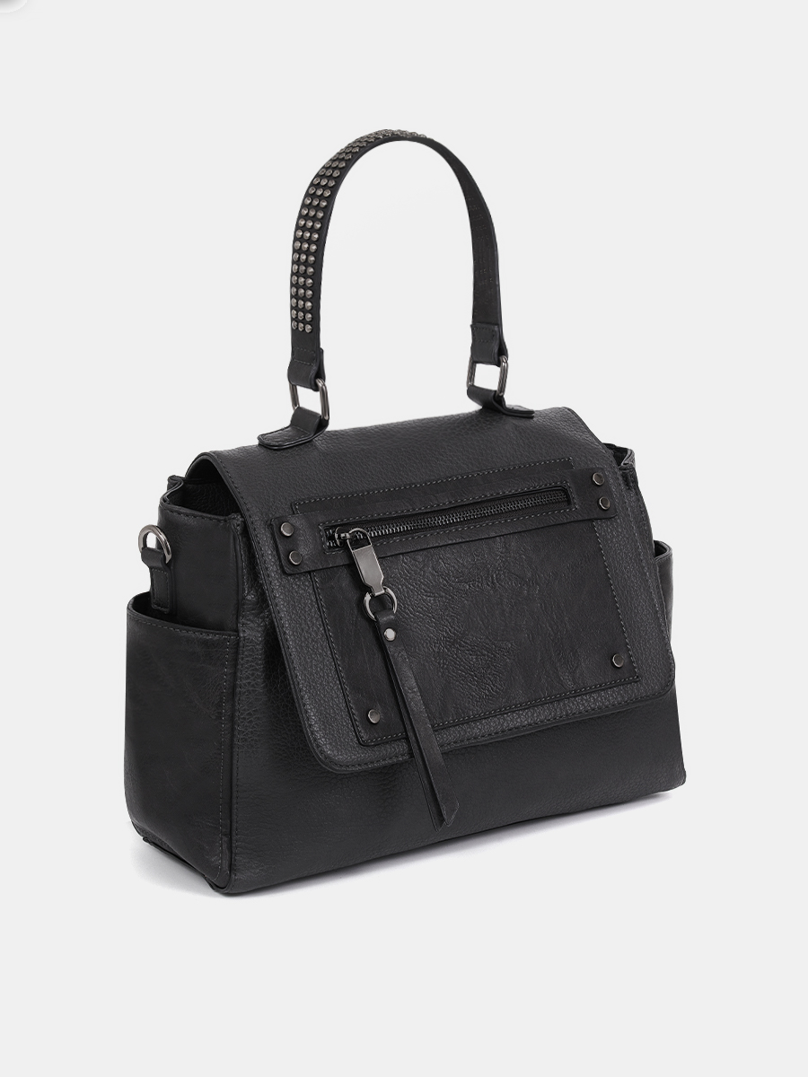 51-137-38-4 Сумка женская 33х12х23 Portofiano  серая