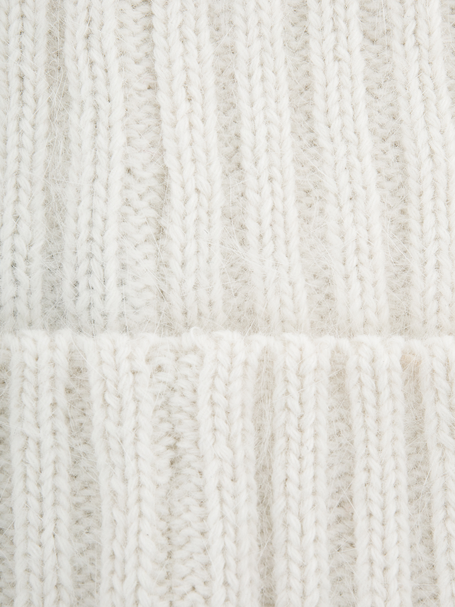 АУГЧ089200_Н Шапка женская Ralf Ringer 60% ангора,40%нейлон,белая