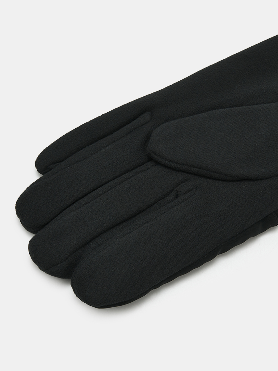 АУГП113500_Н Перчатки мужские Ralf Ringer, 100%полиэстер,один размер,черн