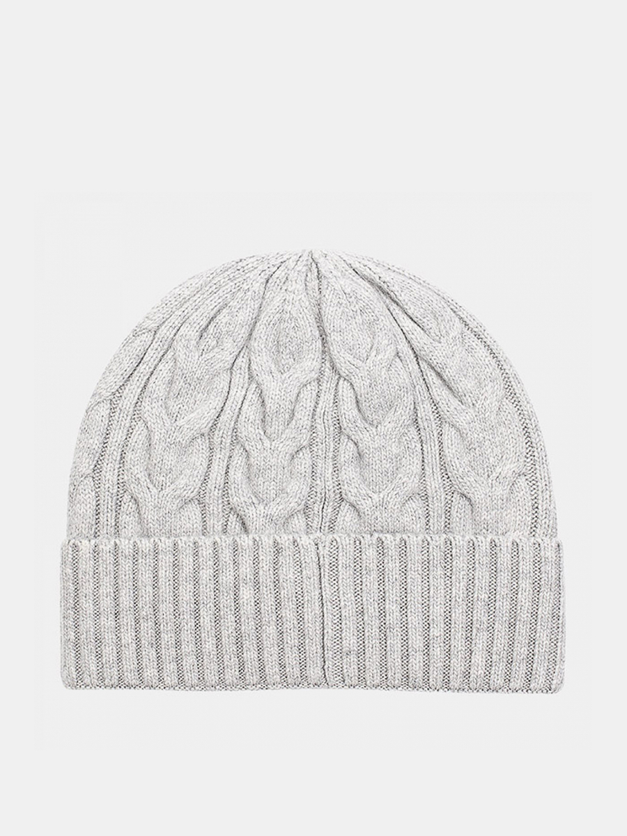 110322P-14300-08/90_Н Шапка женская 60%нейлон,30%вис коз,10%ангор,без/разм.св.серая