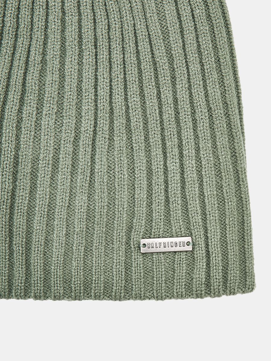 АУГЧ092400_Н Шапка женск.Ralf Ringer60%виск оза,30%нейлон,10%ангора,зел