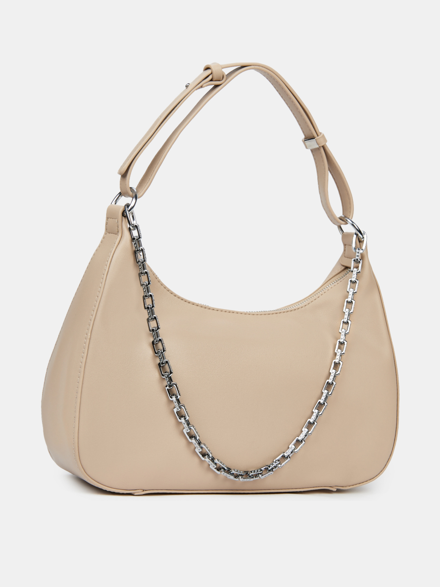 Сумка женская, бежевая, 31*9*23