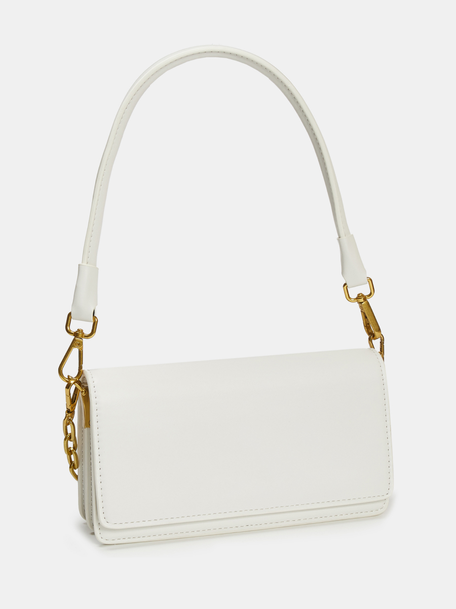 Сумка женская, белая, 23*13*6 