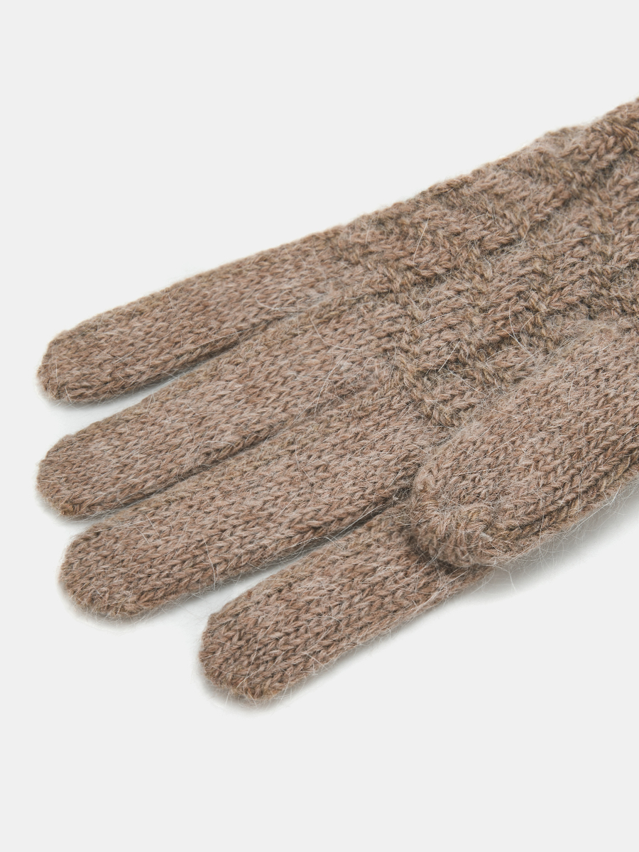 АУГП109900_Н Перчатки жен.Ralf Ringer,45%ше рсть,40%ангор,1 размер,беж