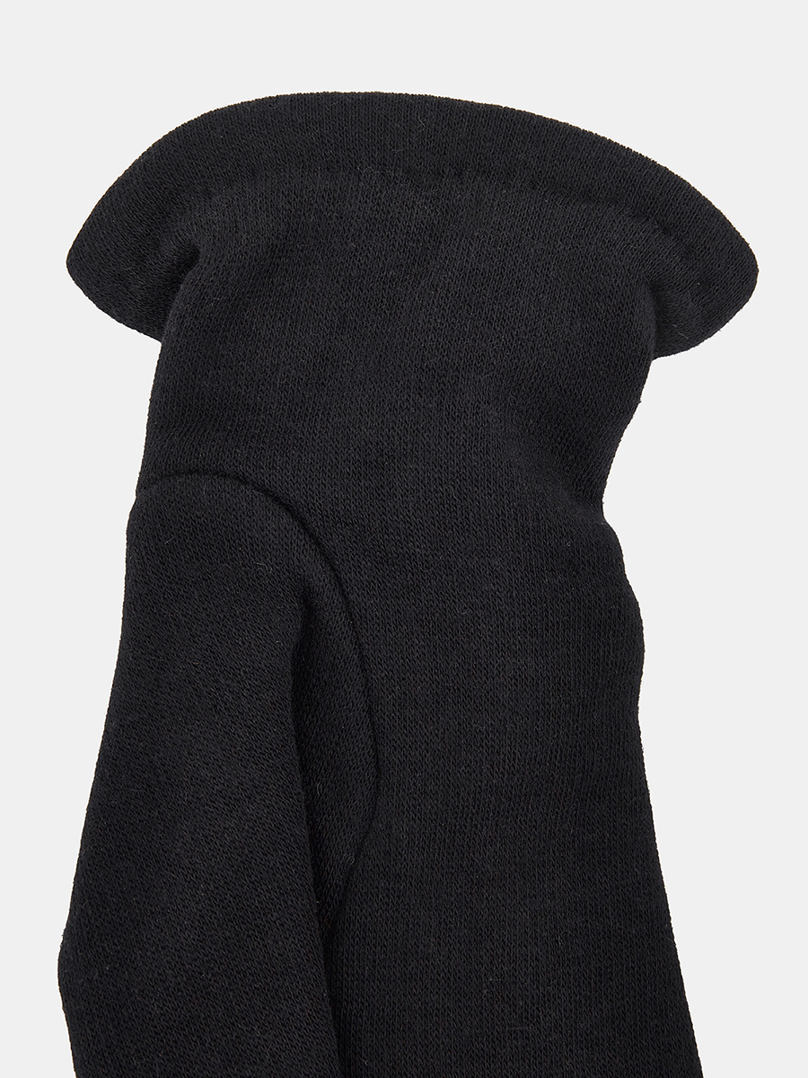 LG72-P-01_Н Перчатки женские,70%акрил,20% шерсть,10%полиэстер,черные