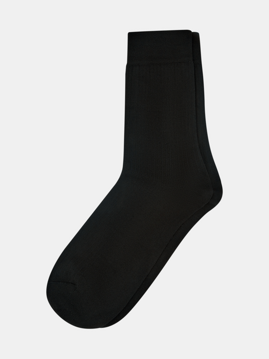 АУОН053000_Н Носки мужские р 27 бамбук 80% полиамид 20%,черные