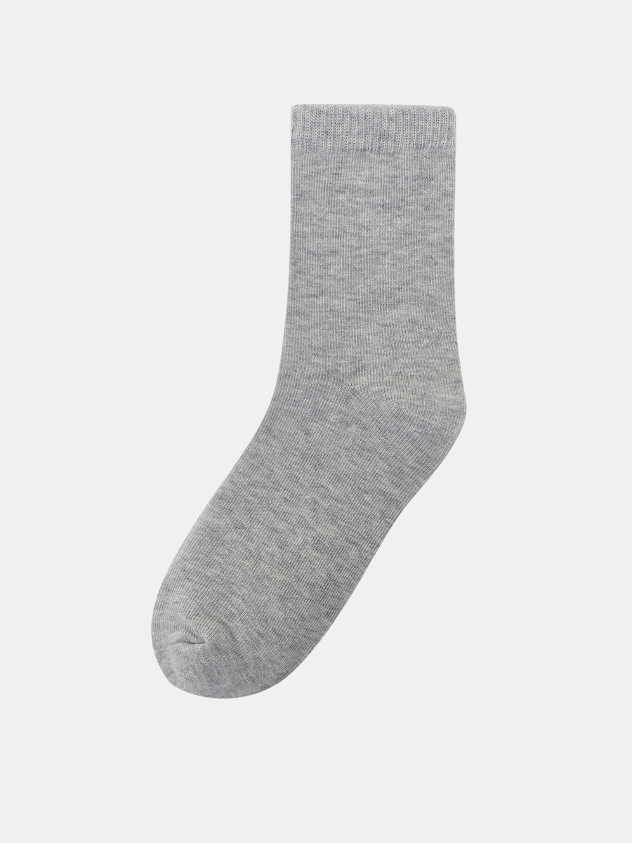 АУОН056100_Н Носки детские р20-22хлопок80 %,полиамид15%,эластан5%серые