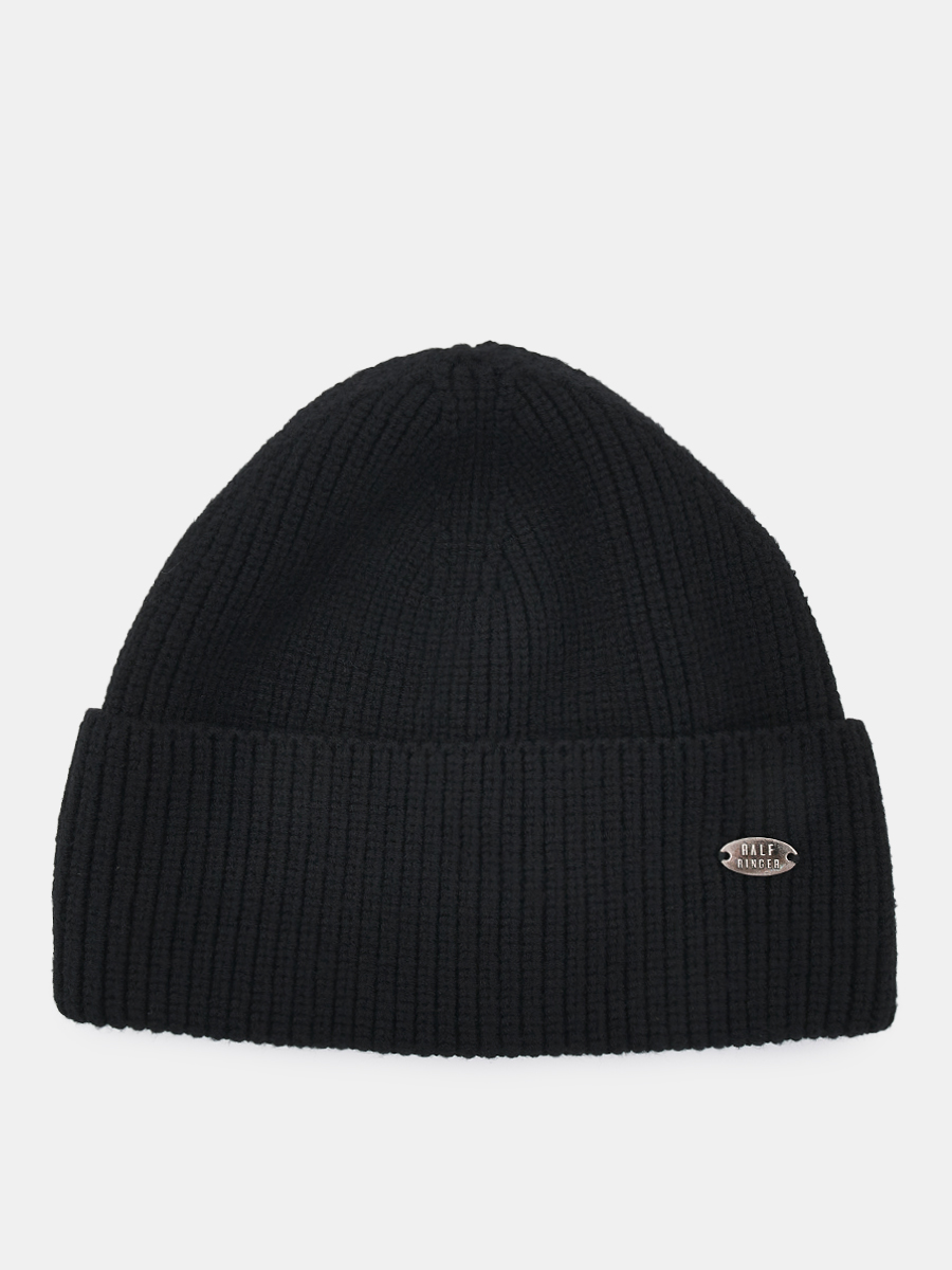 АУГЧ090500_Н Шапка мужская Ralf Ringer50%ви искоз,10%кашемир,40%нейлон,чер