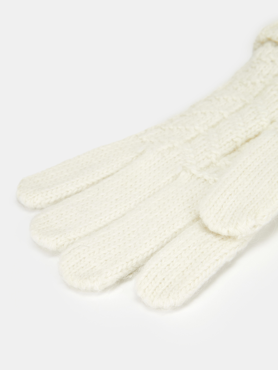 АУГП110000_Н Перчатки жен.Ralf Ringer,45%ше рсть,40%ангор,1 размер,белые