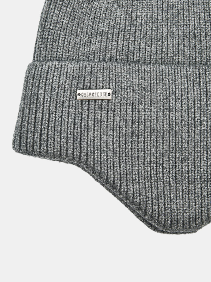 АУГЧ094600_Н Шапка мужск.Ralf Ringer43%виск 32%нейлон,25%полиэстер,серая