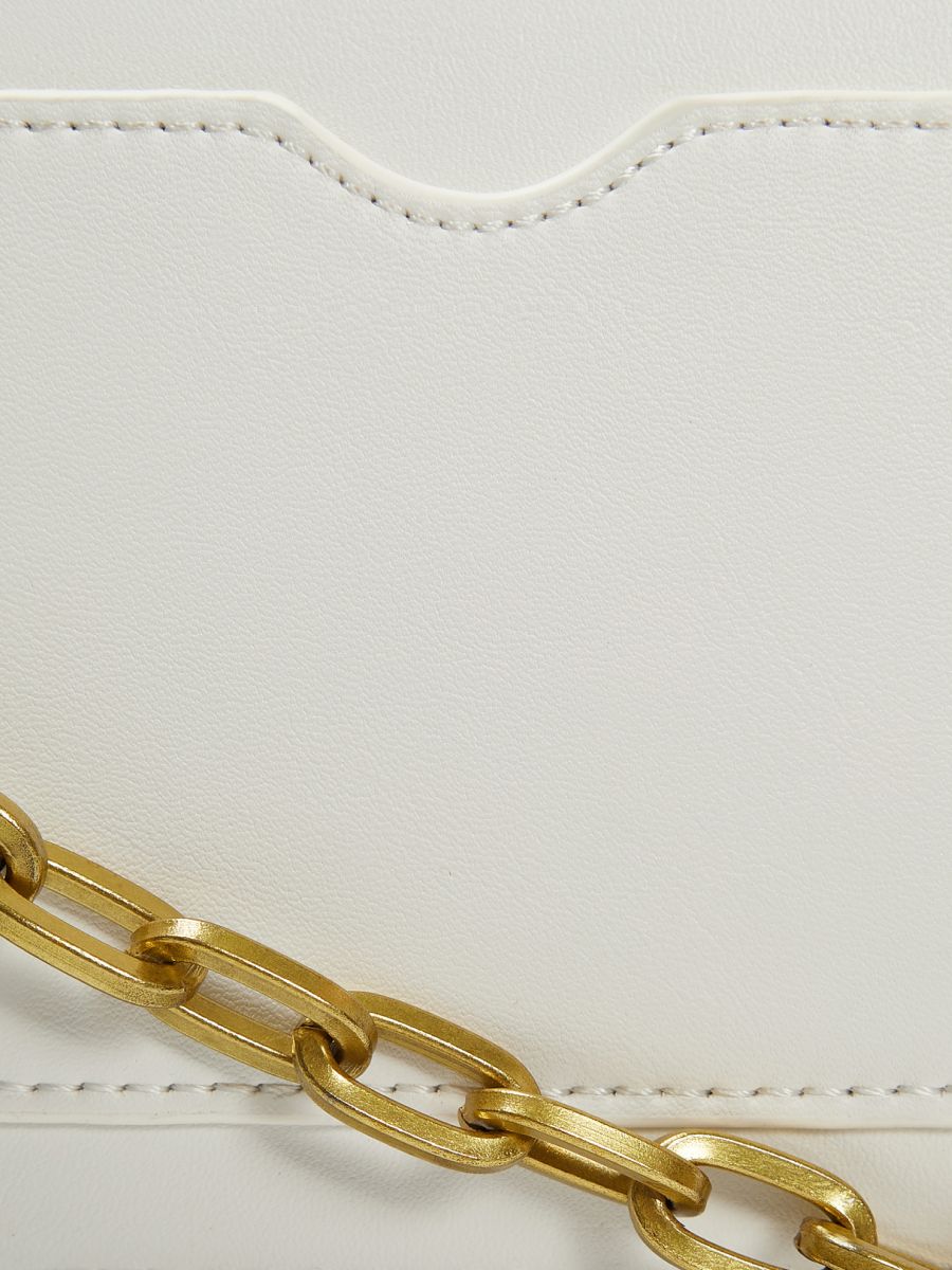 R18367/30 Сумка женская,искуств.кожа,Bag gini, 23*13*6 белая