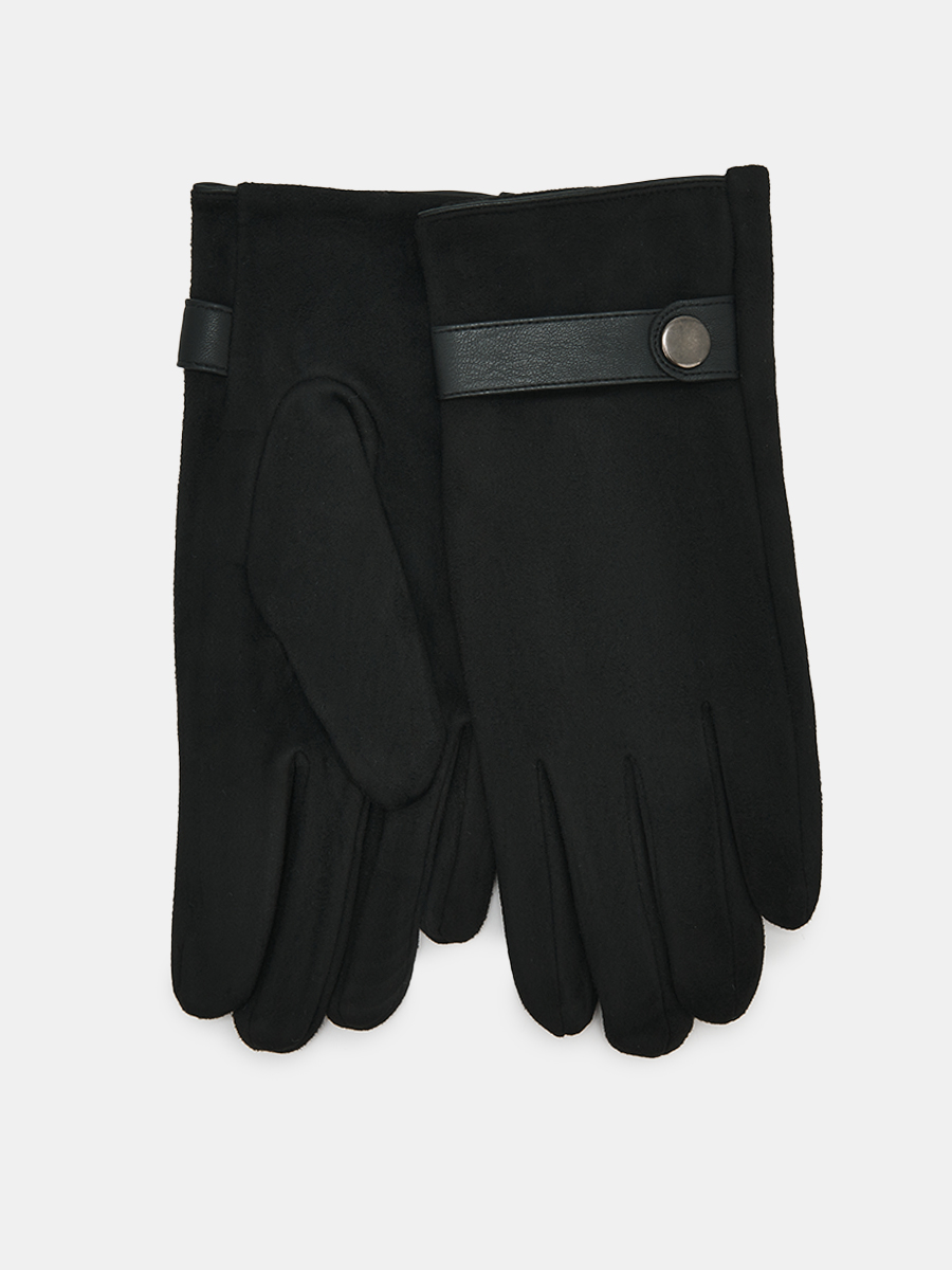 АУГП114800_Н Перчатки мужские Ralf Ringer, 100% полиэстер,1 размер,чер