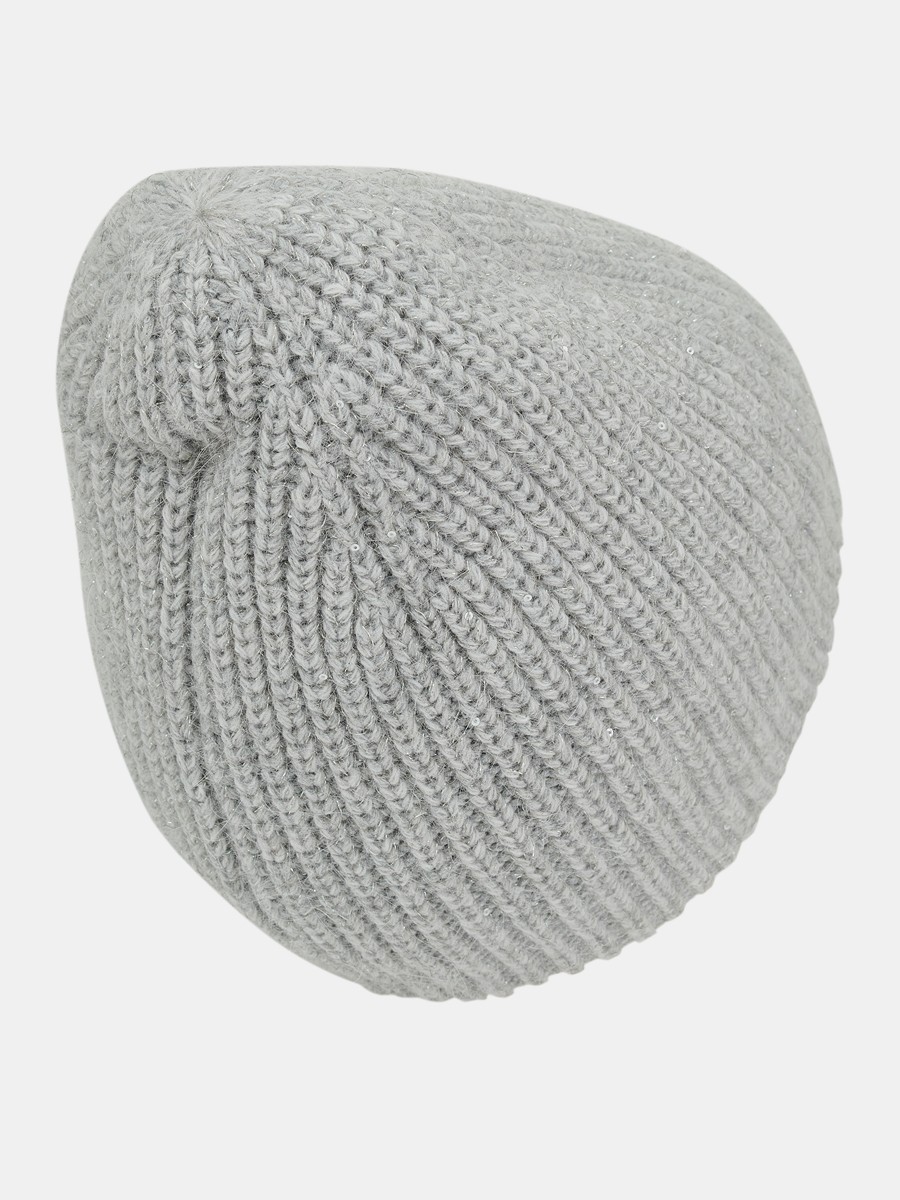 АУГЧ097800_Н Шапка женская Ralf Ringer,60% ангора,40%полиамид,серая