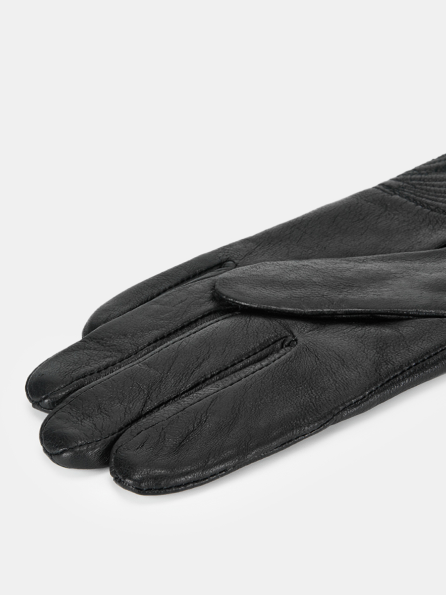 141322P-14017-01-7,5_Н Перчатки женские Ralf Ringer,н атур.кожа,р.7.5,черные