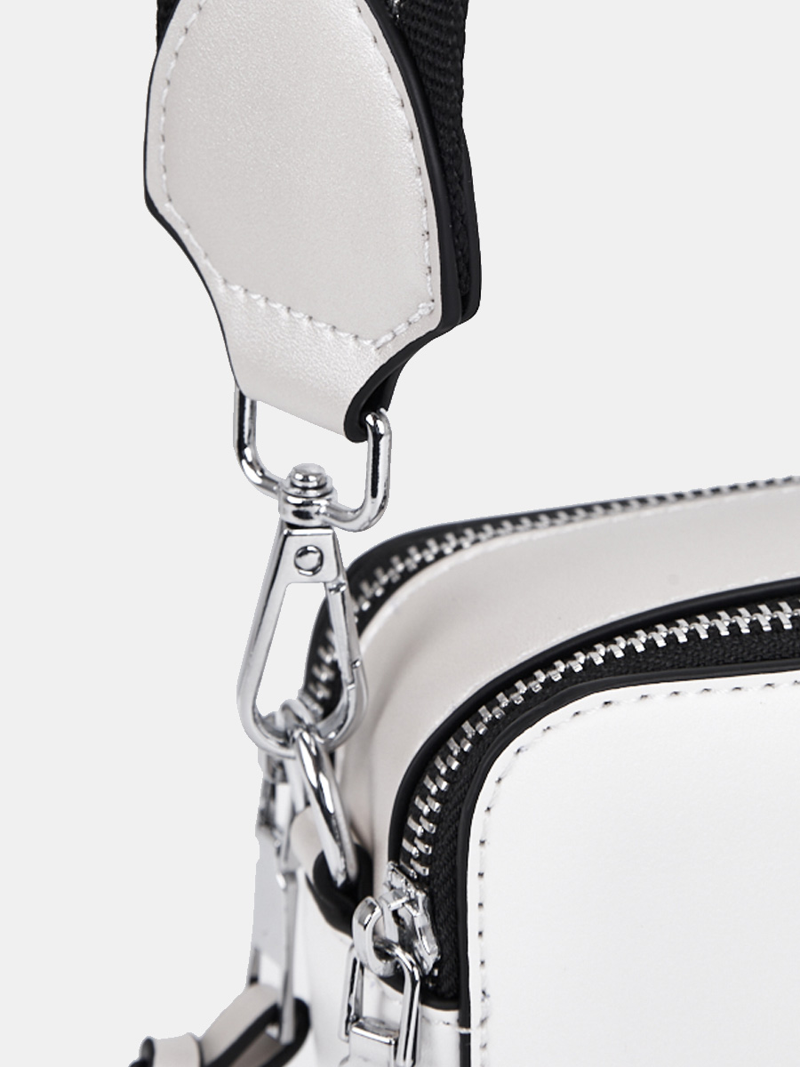 Сумка женская, белая, 7*12*20