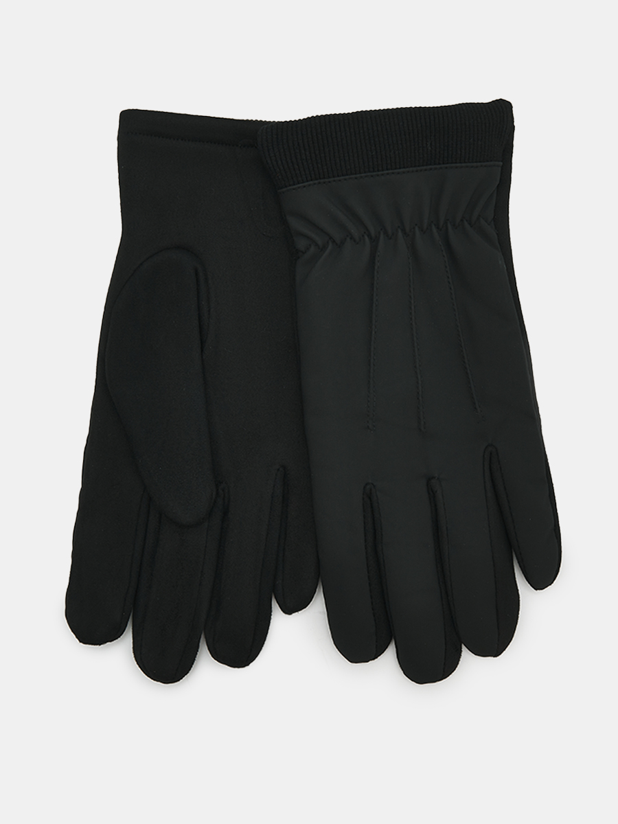 АУГП113200_Н Перчатки мужские Ralf Ringer, 100%полиэстер,один размер,чер