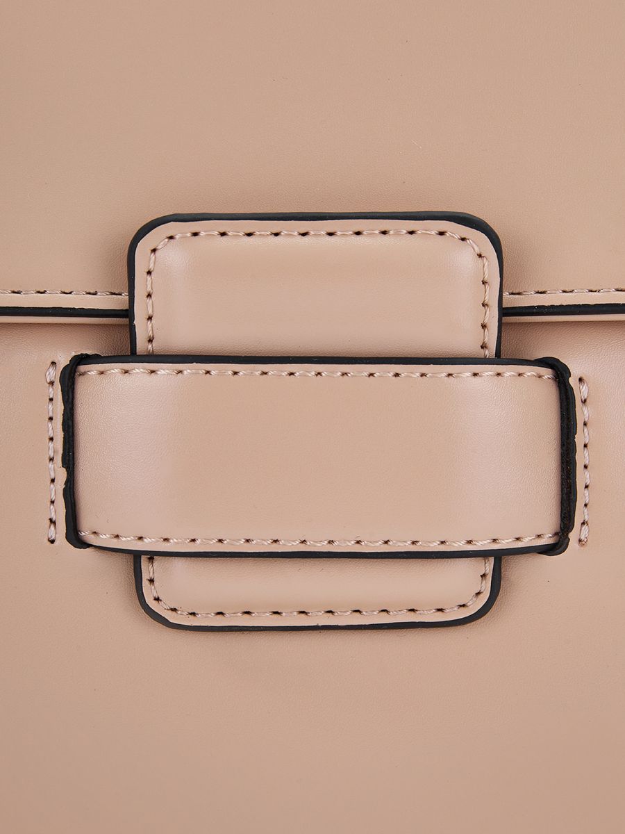 Сумка женская, бежевая, 27*21*12