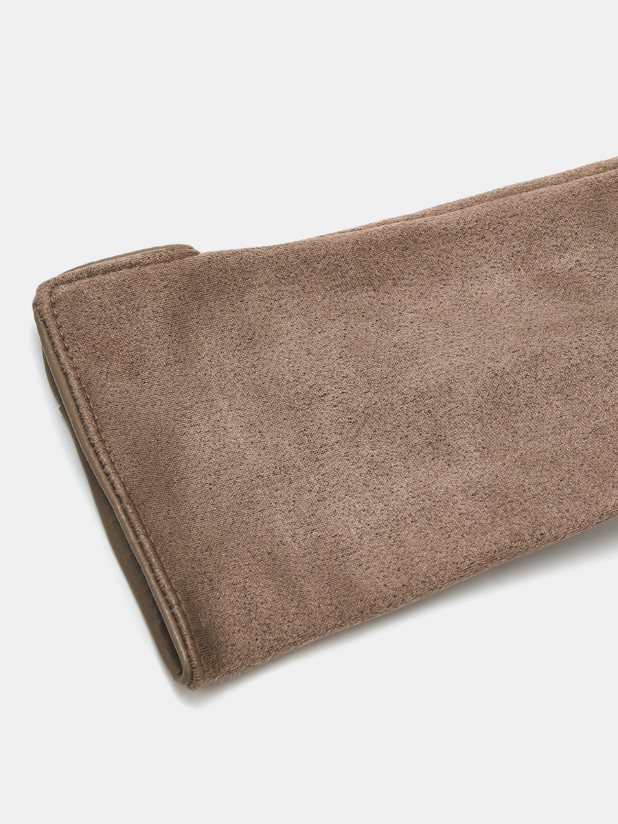 АУГП111000_Н Перчатки жен.Ralf Ringer,90%по лиэстер,10%эласт,1 размер,беж