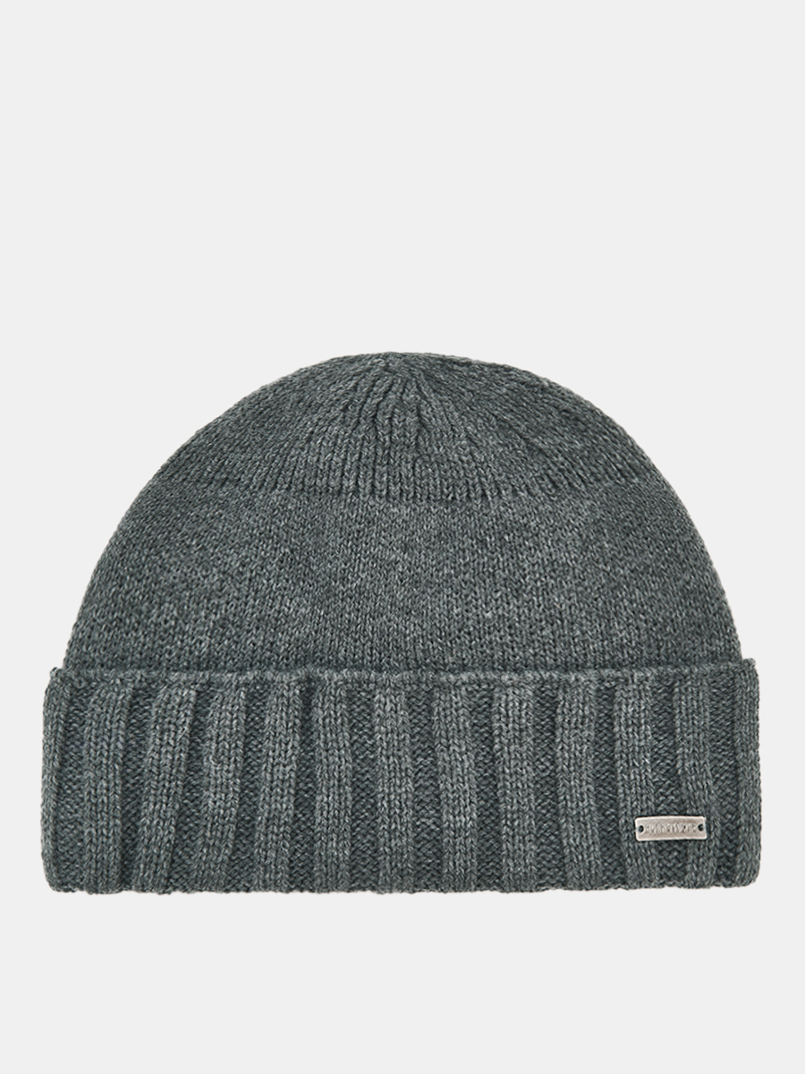 АУГЧ094900_Н Шапка мужская Ralf Ringer 70%шерсть,30%акрил,сер