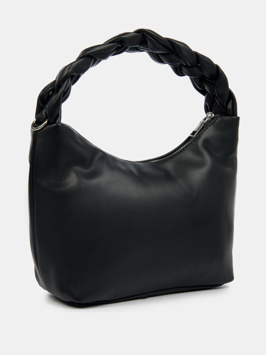 Сумка женская, черная, 24*10*19,5