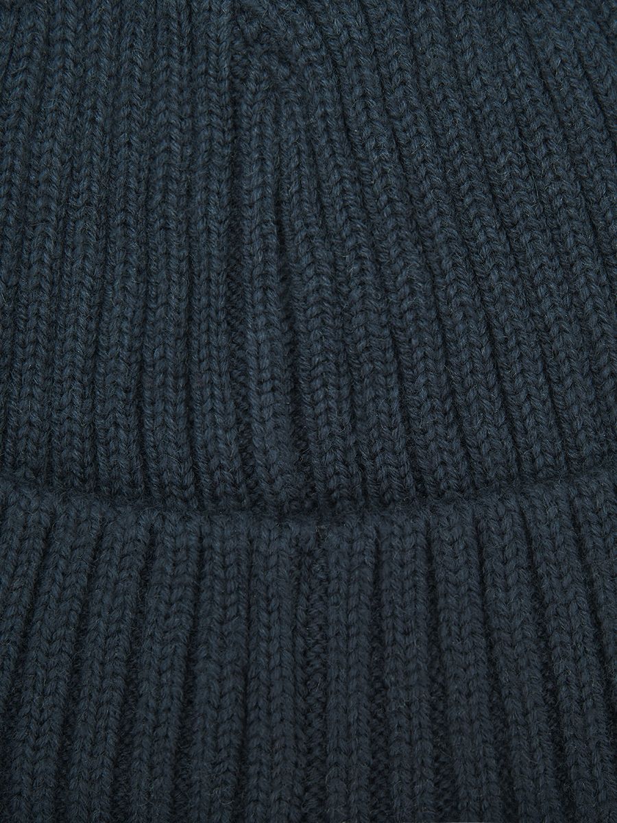 АУГЧ093700 Шапка мужская  Ralf Ringer 70%акрил,30%шерсть,синяя