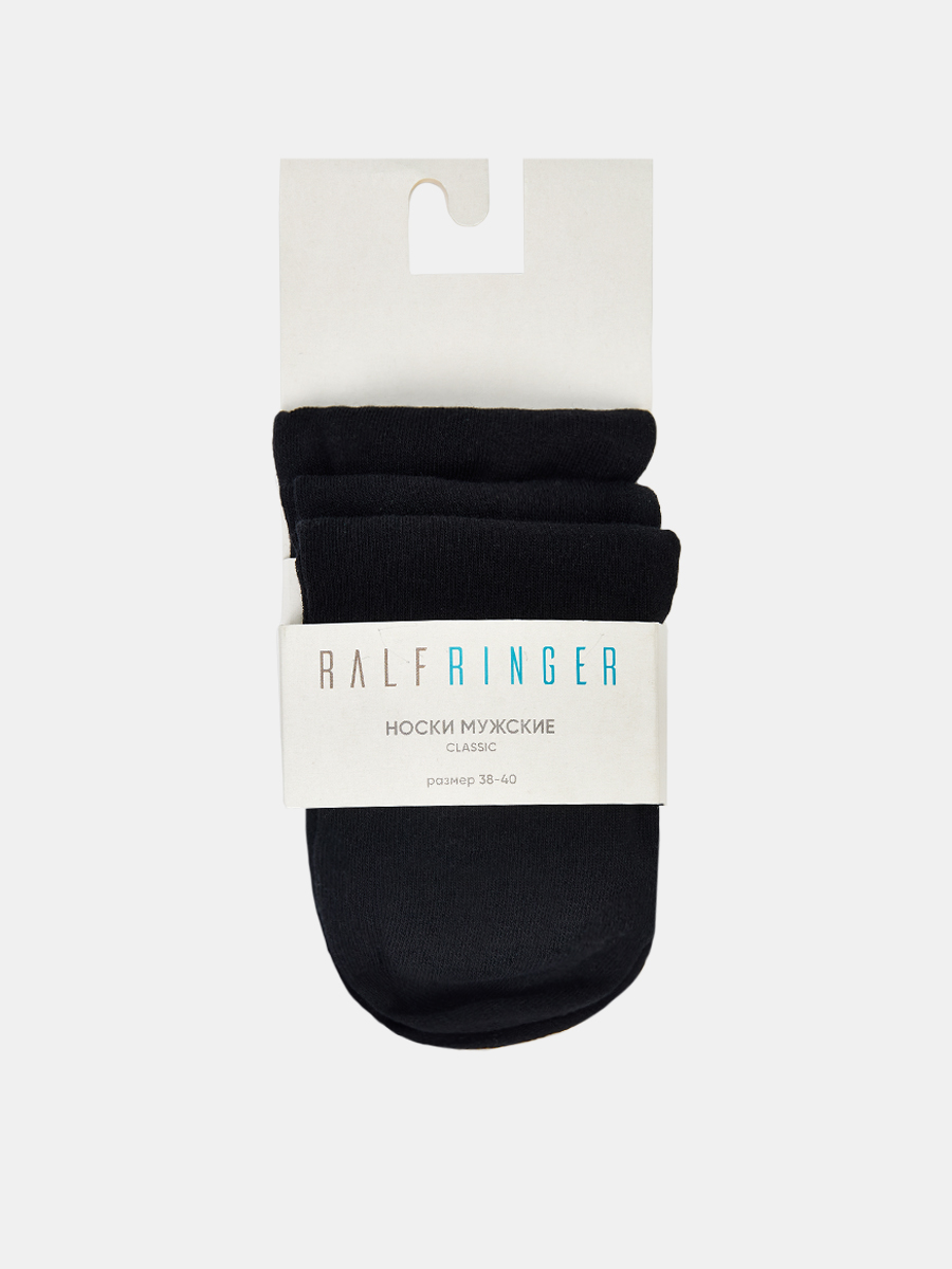 АУОН060700 Носки мужские хлопков сет 3пар черный 3 см р.27