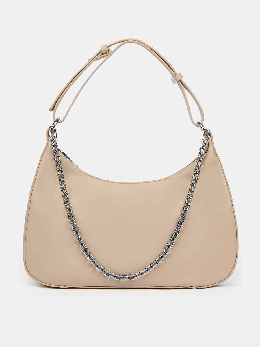 Сумка женская, бежевая, 31*9*23