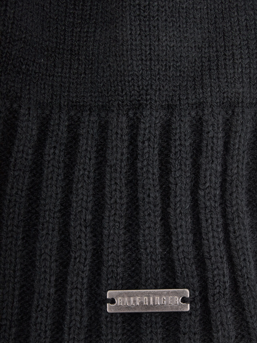 CLEVELAND03-P-01-N Шапка мужская,100% акрил ,черная