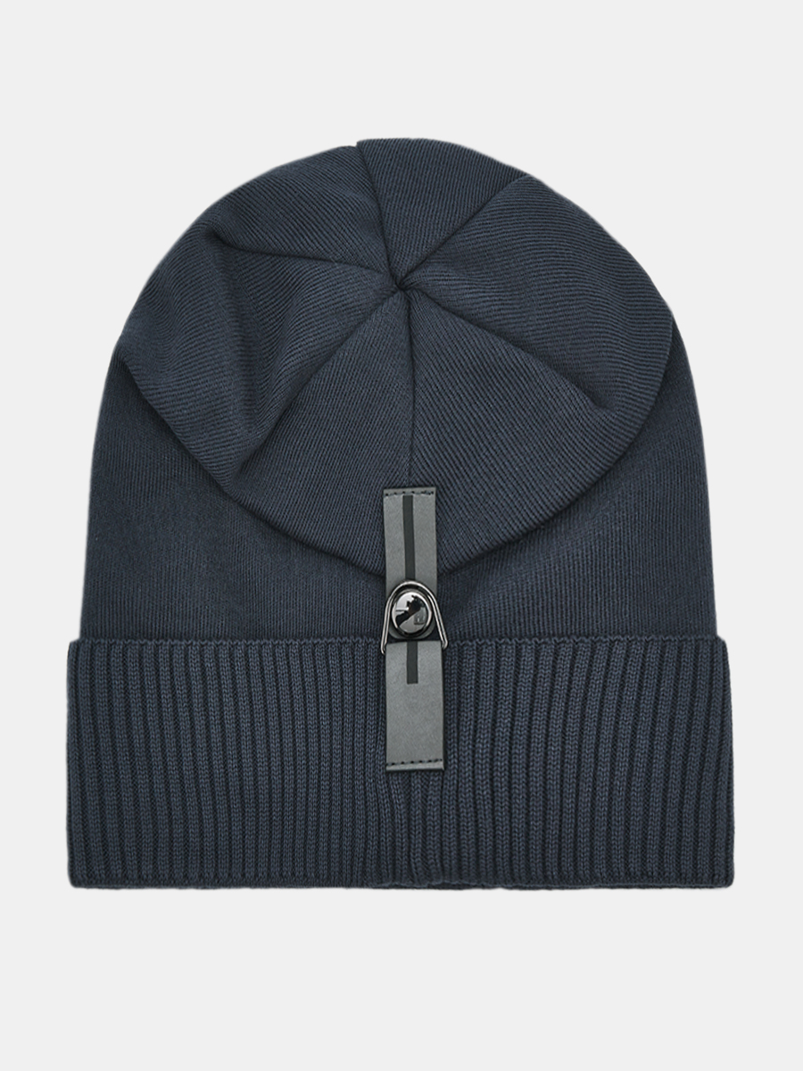 АУГЧ090700 Шапка мужская Ralf Ringer15%ка шемир,50%шерсть,35% вискоз,сер