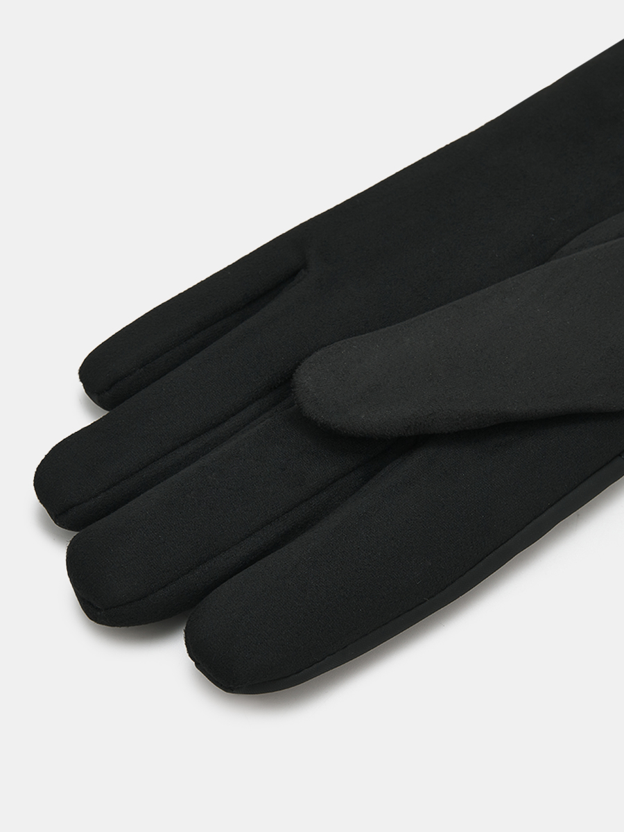 АУГП112900_Н Перчатки мужские Ralf Ringer, 100%полиэстер,один размер,чер