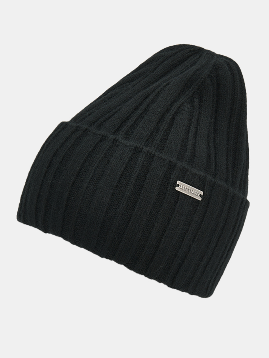 АУГЧ095300_Н Шапка мужск.Ralf Ringer60%виск оза,20%ангора,20%шерсть,черная