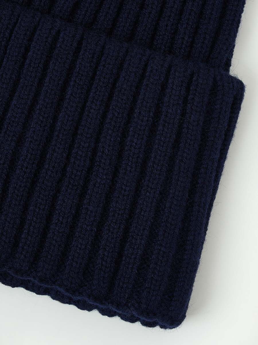 АУГЧ097000_Н Шапка мужск.Ralf Ringer55%виск 20%полиам,20%нейл,5%кашем,син