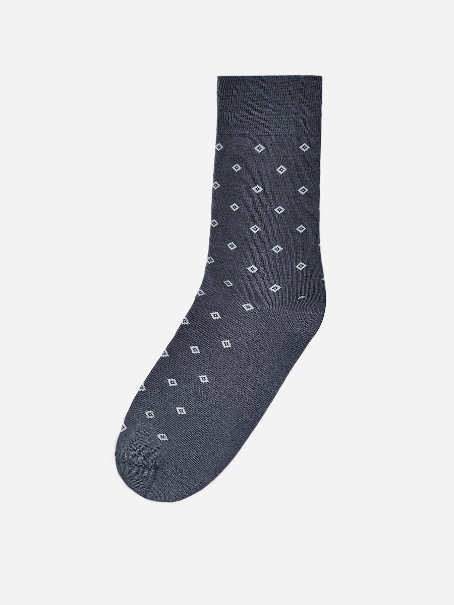 АУОН040900_Н Носки мужские 69% хл.25%п/а ,4%ПП,2%эл.р.25-27 серые