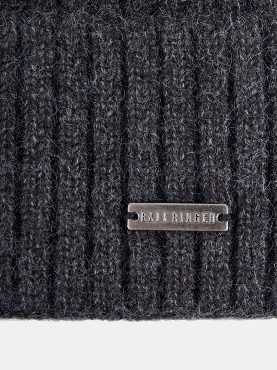 110423P-18329-30 Шапка мужская Ralf Ringer,43%в искоза,32%нейлон,25%пэ,т.сер