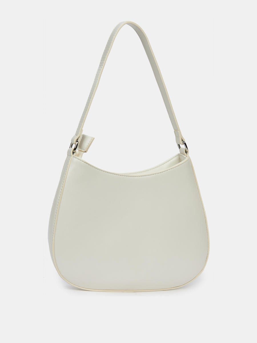 Сумка женская, белая, 27,5*5*17,5