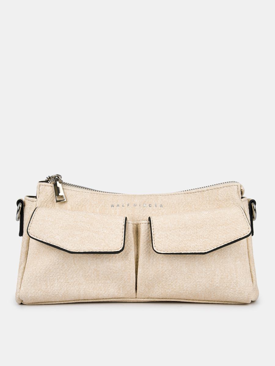 Сумка женская, бежевая, 29*8*16