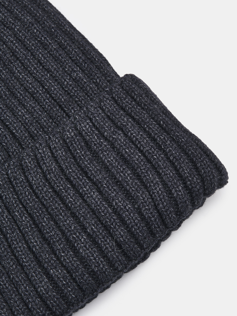 АУГЧ090600_Н Шапка мужская Ralf Ringer15%ка шемир,50%шерсть,35% вискоз,син